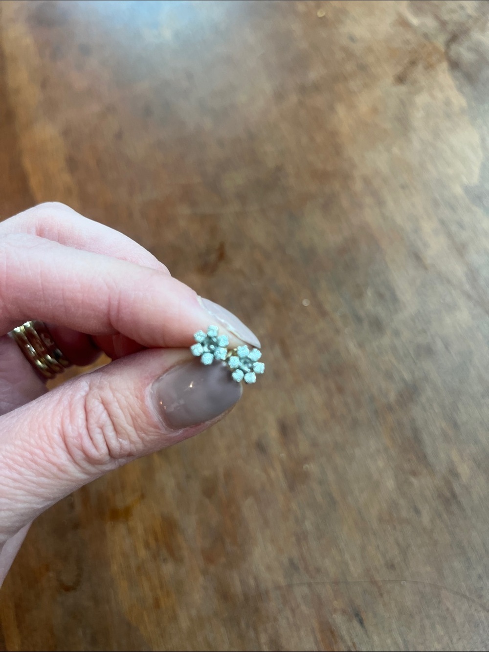 Delicate Floral Stud Earrings - Women Jewelry